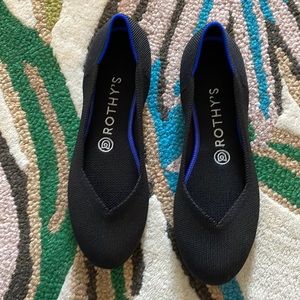 Rothy’s the flat black NWOT